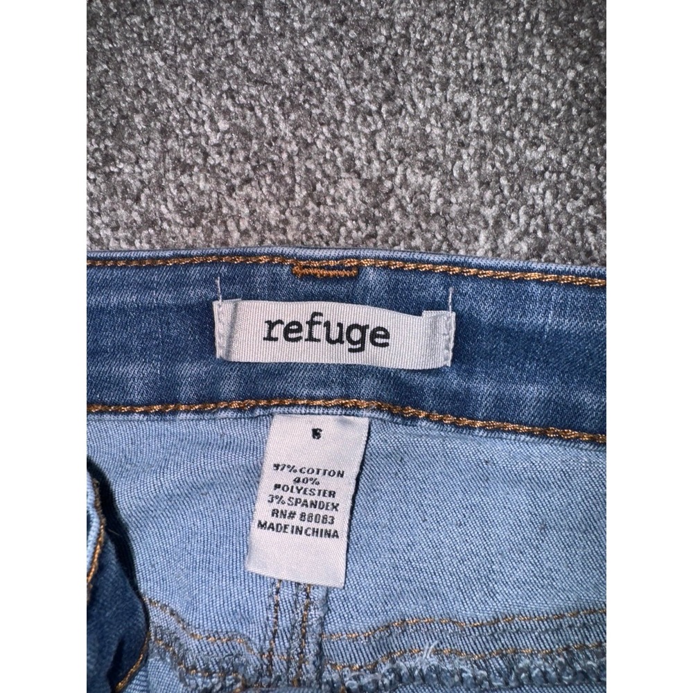 Refuge Women's Dark Blue Skinny Jeans Size 6 - Picture 3 of 7